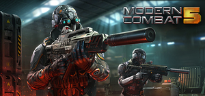Cover for Modern Combat 5: Blackout.