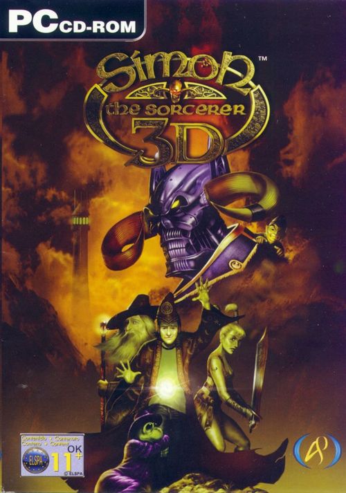 Cover for Simon the Sorcerer 3D.