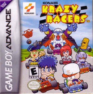 Cover for Konami Krazy Racers.
