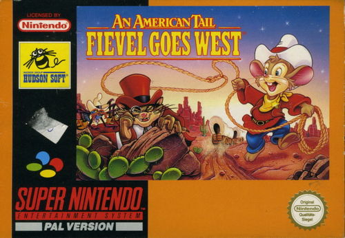 Cover for An American Tail: Fievel Goes West.