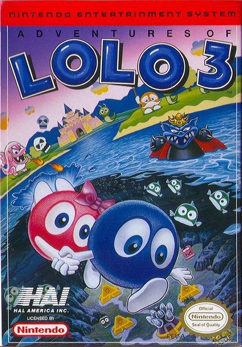 Cover for Adventures of Lolo 3.