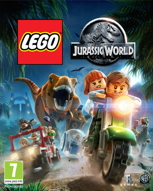 Cover for Lego Jurassic World.