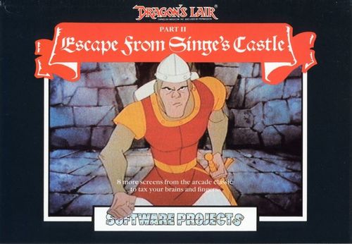 Cover for Escape from Singe's Castle.