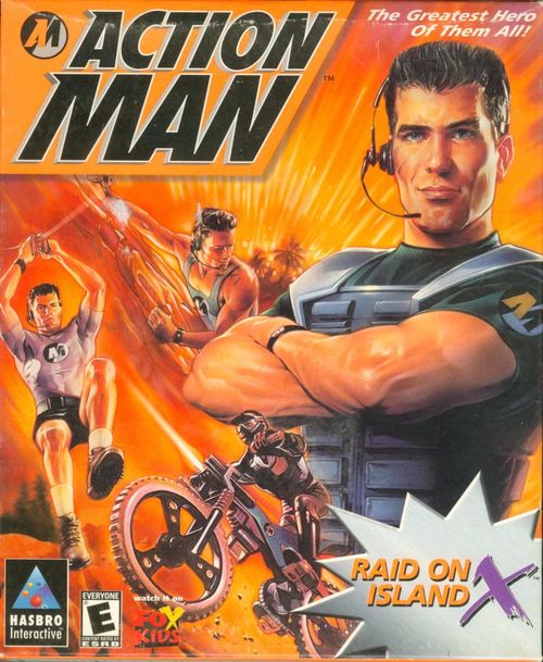 Cover for Action Man: Raid on Island X.