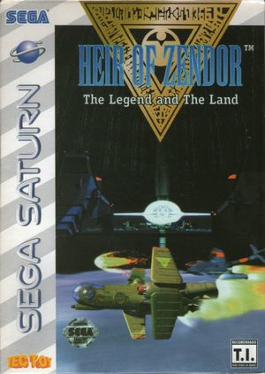 Cover for Heir of Zendor.