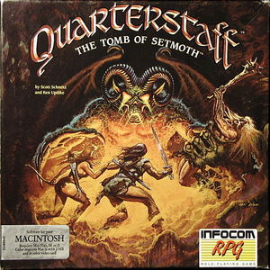Cover for Quarterstaff: The Tomb of Setmoth.
