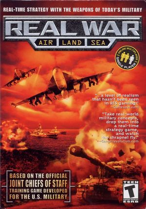 Cover for Real War.