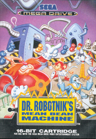 Cover for Dr. Robotnik's Mean Bean Machine.