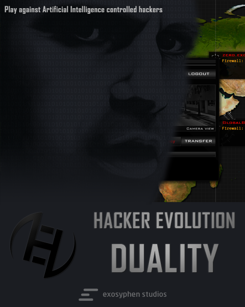 Cover for Hacker Evolution Duality.