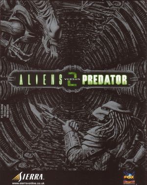 Cover for Aliens versus Predator 2.