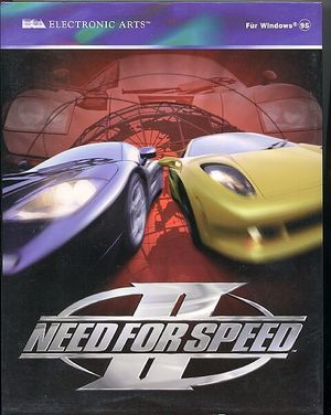 Cover for Need for Speed II.