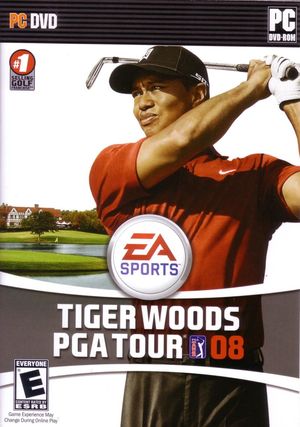 Cover for Tiger Woods PGA Tour 08.