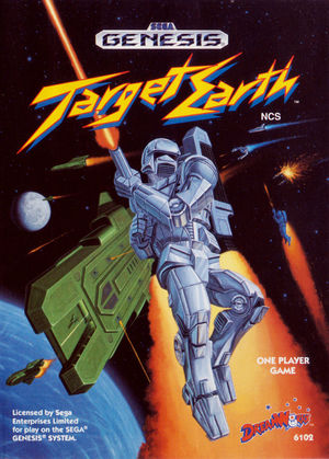 Cover for Target Earth.