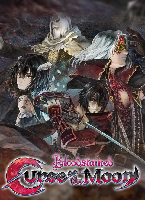 Cover for Bloodstained: Curse of the Moon.
