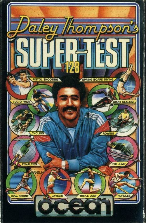 Cover for Daley Thompson's Super-Test.