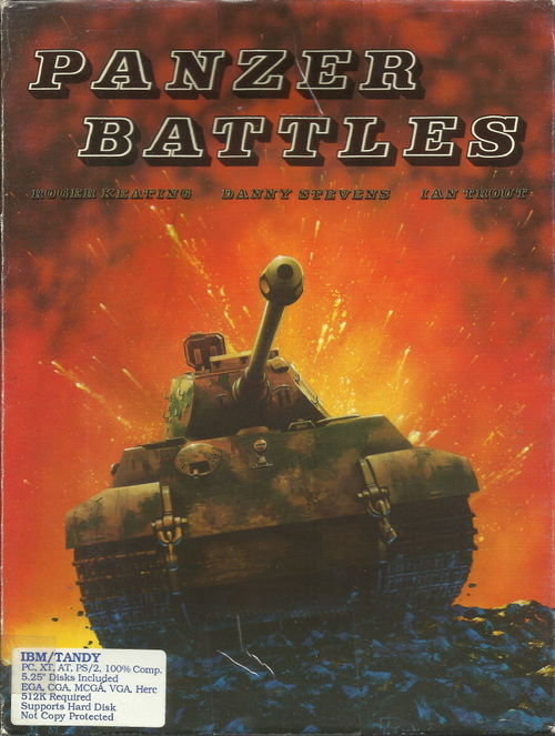 Cover for Panzer Battles.