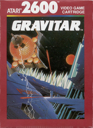 Cover for Gravitar.
