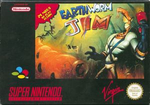 Cover for Earthworm Jim.