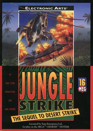 Cover for Jungle Strike.