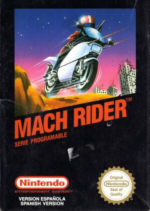 Cover for Mach Rider.