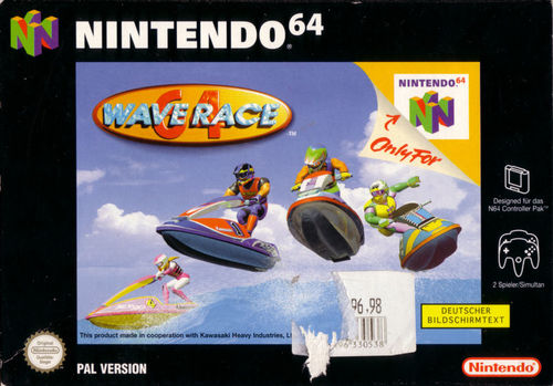 Cover for Wave Race 64.
