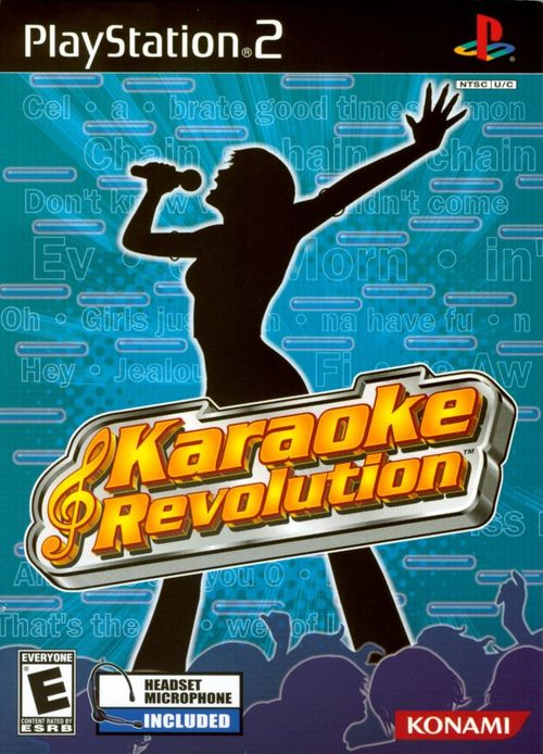 Cover for Karaoke Revolution.