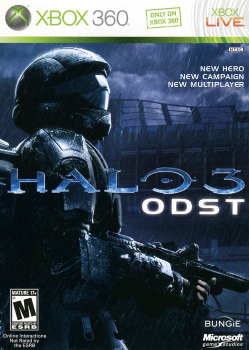 Cover for Halo 3: ODST.