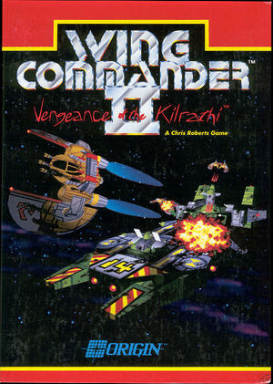 Cover for Wing Commander II: Vengeance of the Kilrathi.