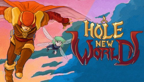 Cover for A Hole New World.