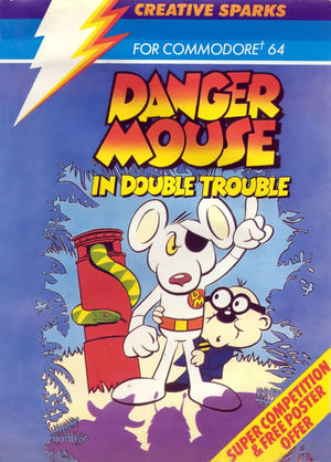 Cover for Danger Mouse in Double Trouble.