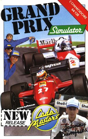 Cover for Grand Prix Simulator.
