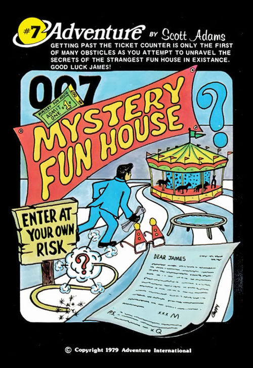 Cover for Mystery Fun House.