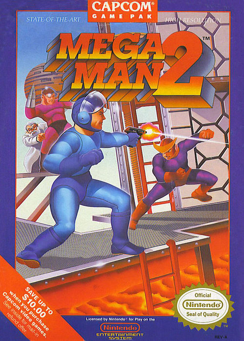 Cover for Mega Man 2.