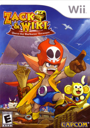 Cover for Zack & Wiki: Quest for Barbaros' Treasure.