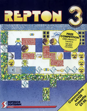 Cover for Repton 3.