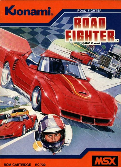 Cover for Road Fighter.