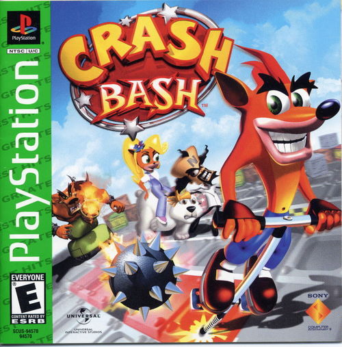 Cover for Crash Bash.