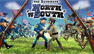 Cover for The Bluecoats: North vs South.