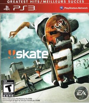 Cover for Skate 3.