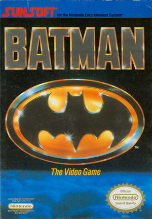 Cover for Batman: The Video Game.