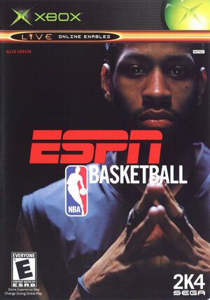 Cover for ESPN NBA Basketball.