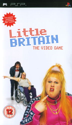 Cover for Little Britain: The Video Game.