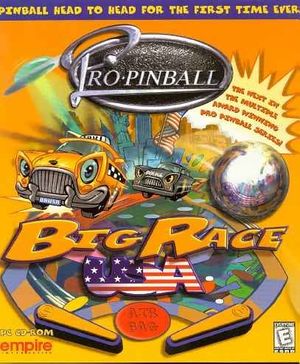 Cover for Pro Pinball: Big Race USA.