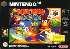 Cover for Diddy Kong Racing.