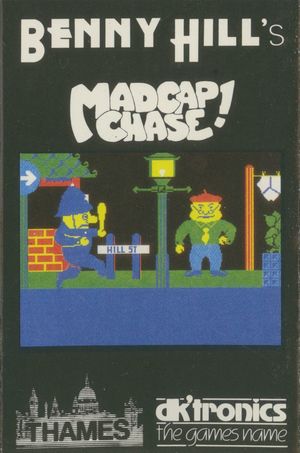 Cover for Benny Hill's Madcap Chase.