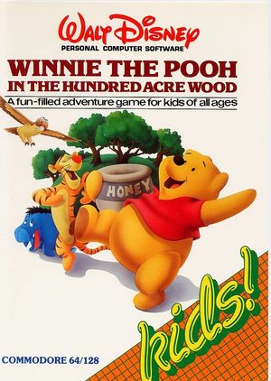 Cover for Winnie the Pooh in the Hundred Acre Wood.
