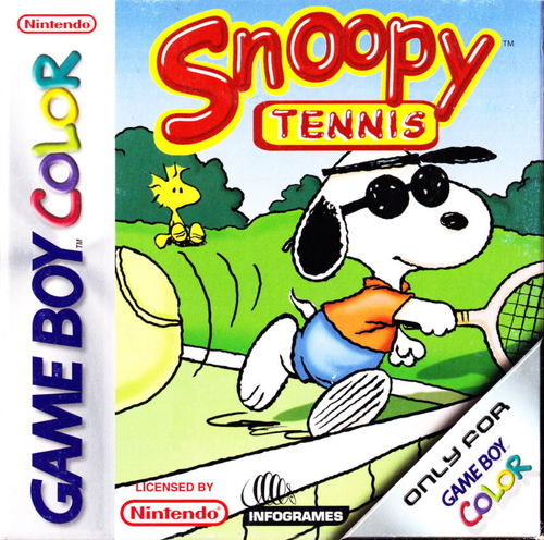 Cover for Snoopy Tennis.