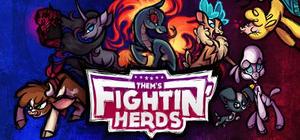 Cover for Them's Fightin' Herds.