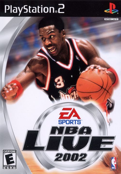 Cover for NBA Live 2002.