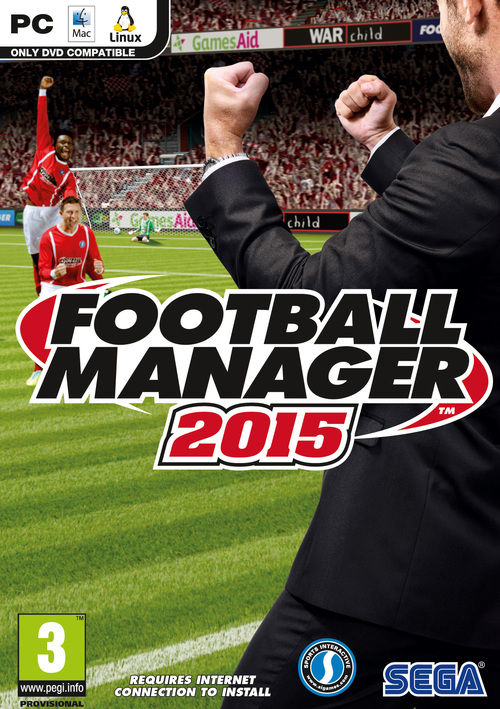Cover for Football Manager 2015.